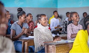 Students learning